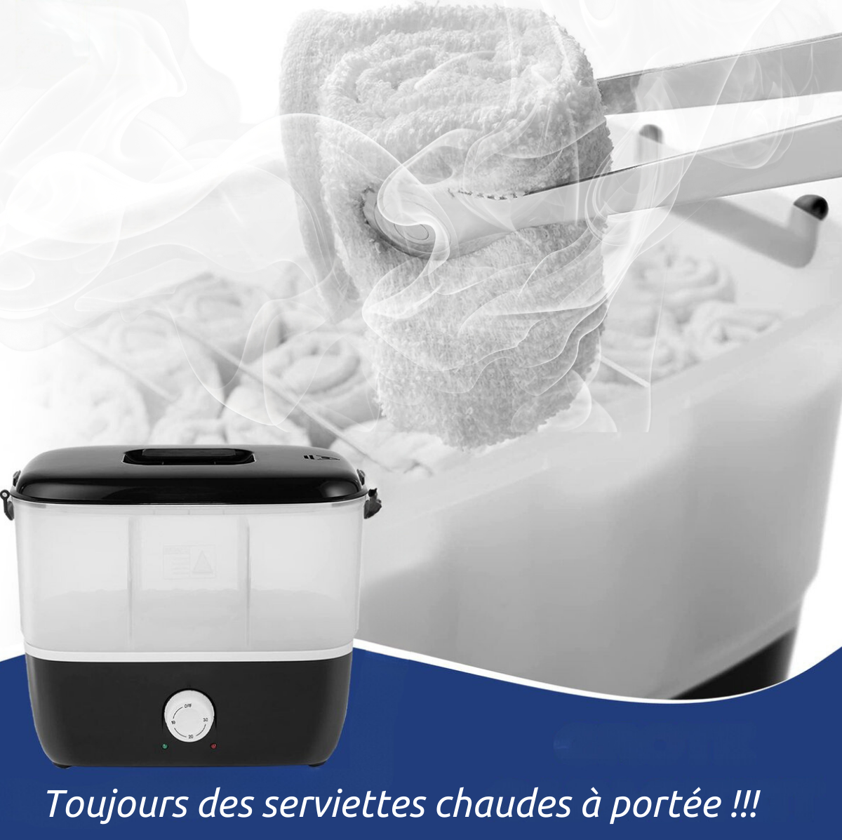 Chauffe-Serviettes Thermal Luxe en utilisation